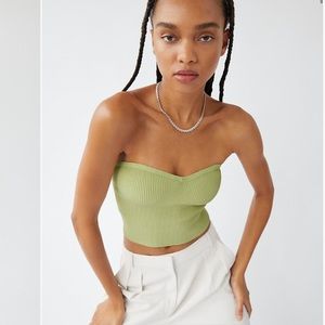 Babaton sculpt knit tube top